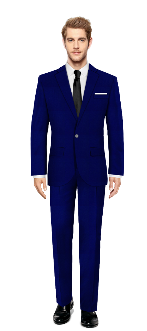 Barnet Blue Suit - Unique Threads Collection