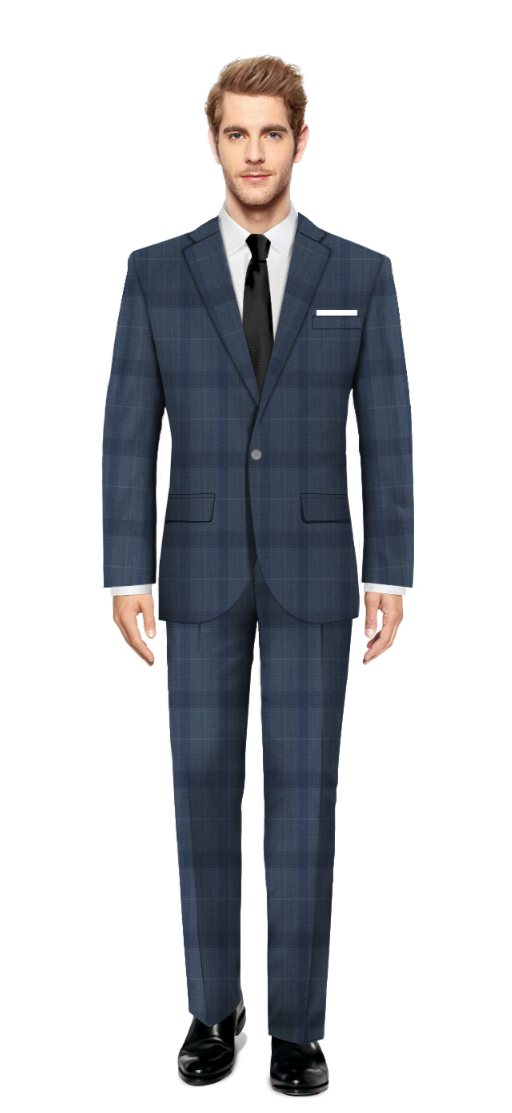 Bethnal Blue Suit - Unique Threads Collection
