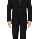Haggerston Black Suit