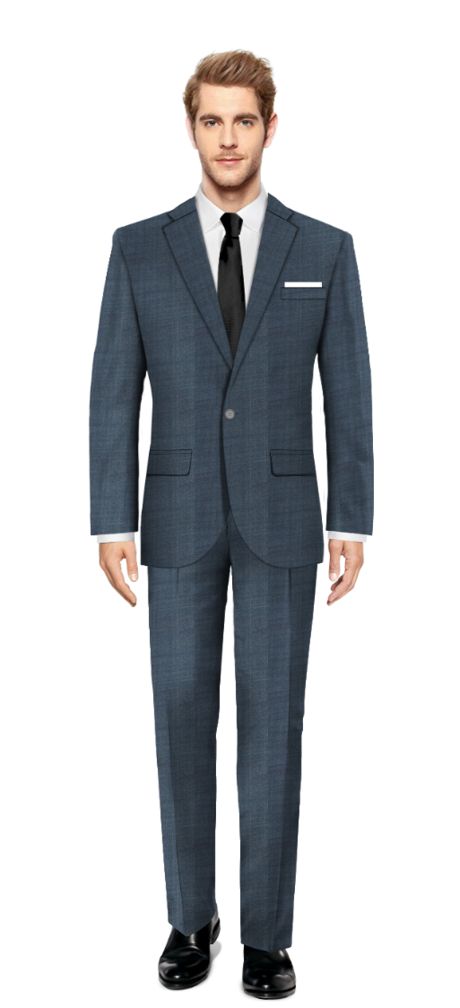 Oakleigh Blue Suit - Unique Threads Collection